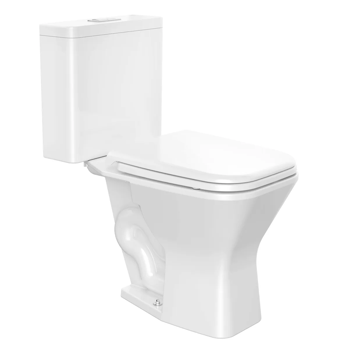 KIT BACIA C/CAIXA RIMLESS 3/6 POP 	BRANCO	DOCOL