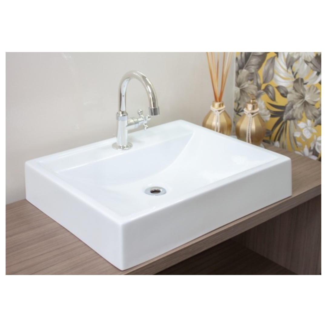 CUBA APOIO MARMORITE ONIX 50X40	BRANCO	L2F
