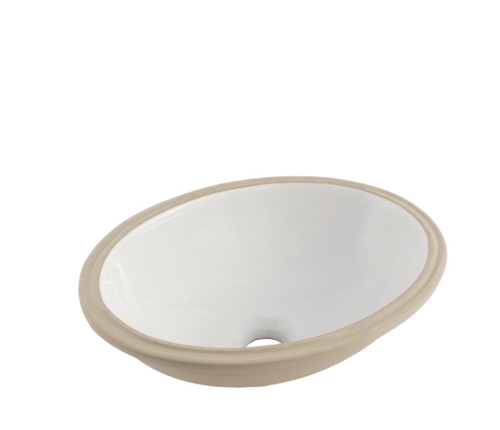 CUBA EMBUTIR OVAL PEQUENA 300X390	BRANCO	ONIX