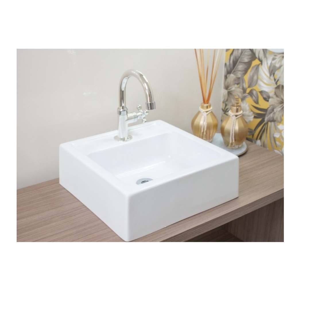 CUBA APOIO MARMORITE VALENTINA 34X34	BRANCO	L2F