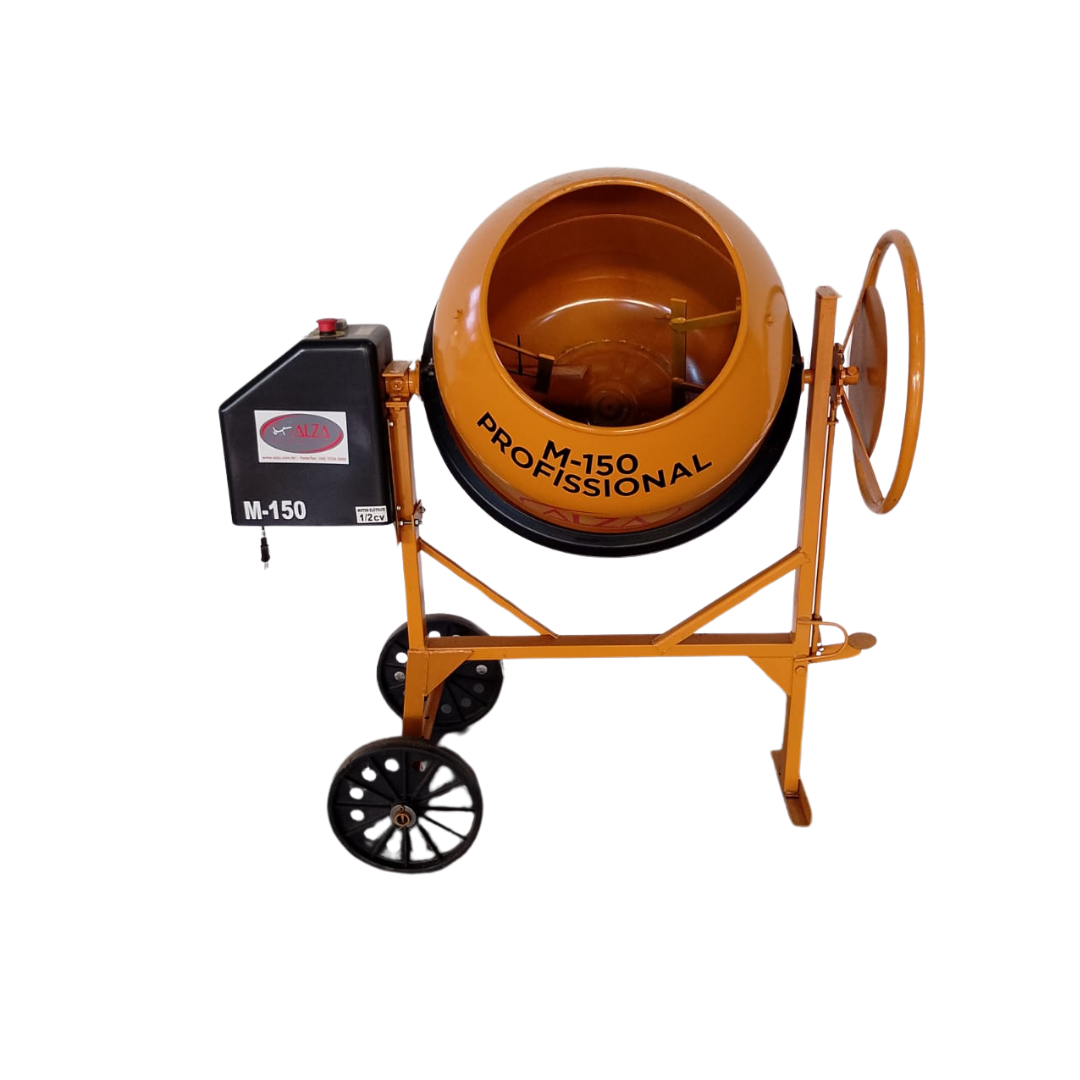 BETONEIRA M-150 C/MOTOR 1/2CV ALZA  