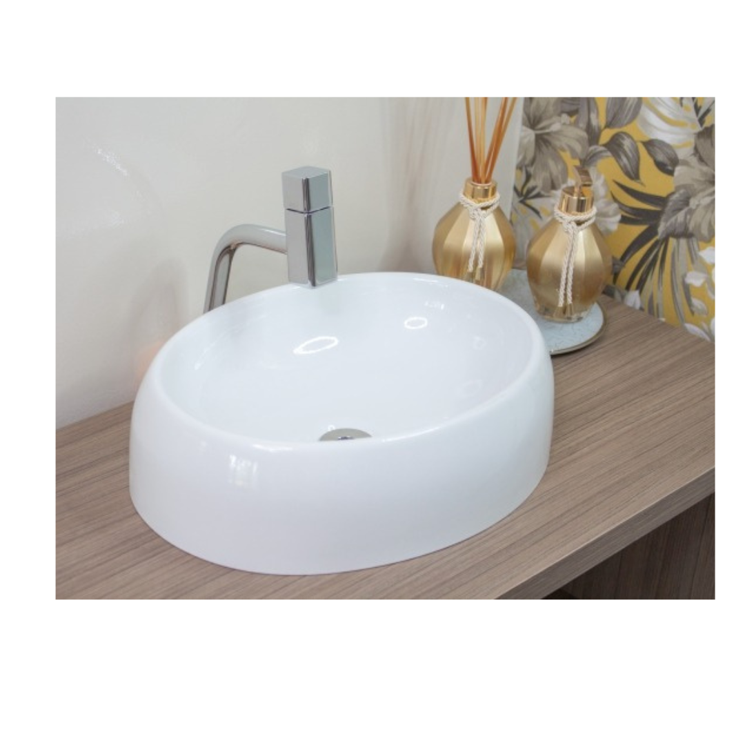 CUBA APOIO MARMORITE ORCA 38X28	BRANCO	L2F