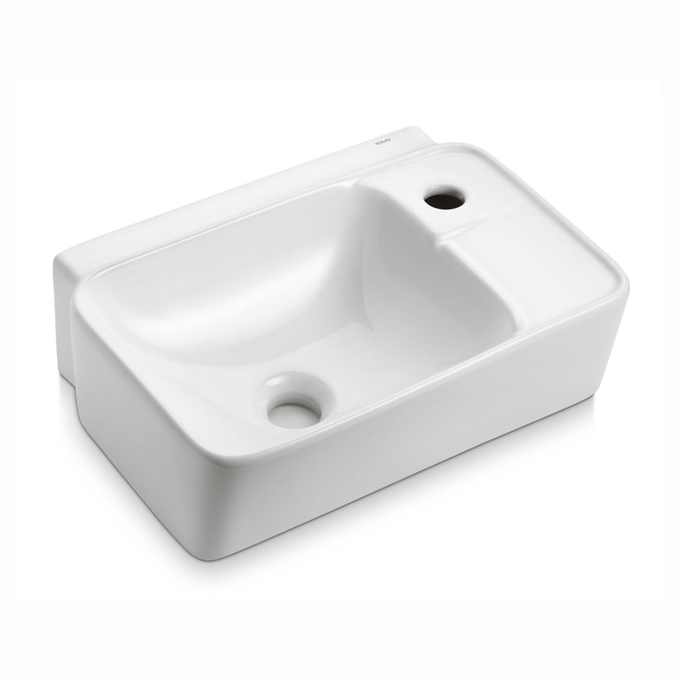LAVATÓRIO SUSPENSO RETANGULAR 41X30 	BRANCO	ICASA